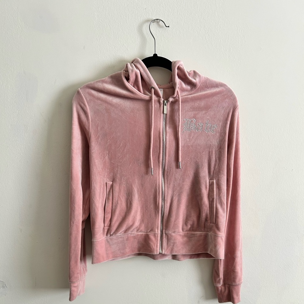2000 pink zip up jacket